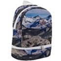 El Chalten Landcape Andes Patagonian Mountains, Agentina Zip Bottom Backpack View2