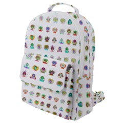 All The Aliens Teeny Flap Pocket Backpack (small) by ArtByAng