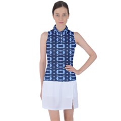 Digital Boxes Women s Sleeveless Polo Tee by Sparkle