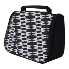 Geometric Full Print Travel Pouch (small) by Sparkle