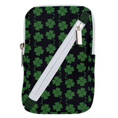 St Patricks Day Belt Pouch Bag (small) by Valentinaart