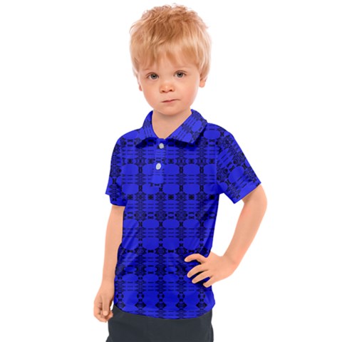 Digital Illusion Kids  Polo Tee by Sparkle