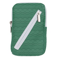 Digital Waves Belt Pouch Bag (small) by Sparkle