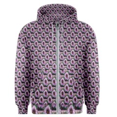 Flowers Pattern Men s Zipper Hoodie by Sparkle