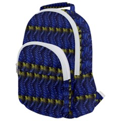 Geometric Balls Rounded Multi Pocket Backpack by Sparkle