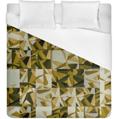 Array Random Gold Duvet Cover (king Size) by Sparkle