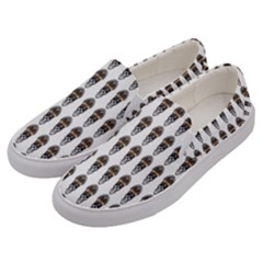 Skull Police Men s Canvas Slip Ons by Sparkle