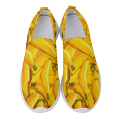 Geometric Bananas Women s Slip On Sneakers by Sparkle