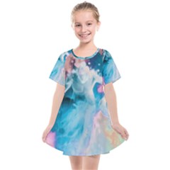 Colorful Beach Kids  Smock Dress by Sparkle