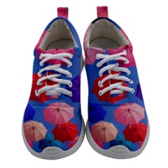 Rainbow Umbrella Athletic Shoes by Sparkle