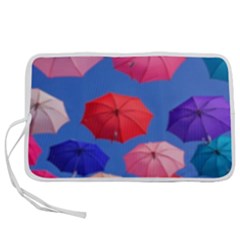 Rainbow Umbrella Pen Storage Case (m) by Sparkle