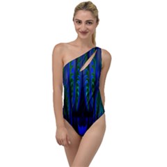 Glowleafs To One Side Swimsuit by Sparkle