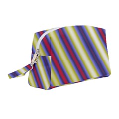 Colorful Strips Wristlet Pouch Bag (medium) by Sparkle