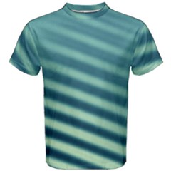 Blue Strips Men s Cotton Tee by Sparkle