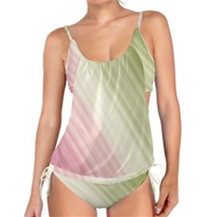 Pink Green Tankini Set by Sparkle