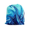 Sunami Waves Drawstring Pouch (XL) View1