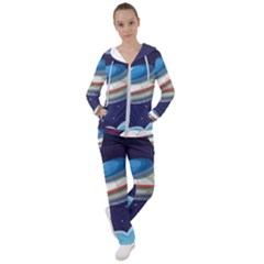 Ufo Alien Spaceship Galaxy Women s Tracksuit by Vaneshart