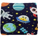 Space Seamless Pattern Seat Cushion View1