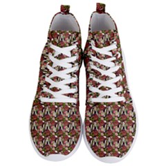 Swimmer 20s Brown Men s Lightweight High Top Sneakers by snowwhitegirl