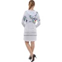 Ipaused2 Long Sleeve Hoodie Dress View2