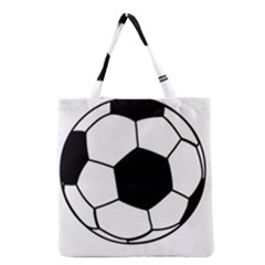 Soccer Lovers Gift Grocery Tote Bag by ChezDeesTees