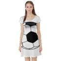 Soccer Lovers Gift Short Sleeve Skater Dress View1