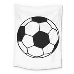 Soccer Lovers Gift Medium Tapestry by ChezDeesTees