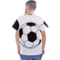 Soccer Lovers Gift Men s V-Neck Scrub Top View2