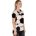 Soccer Lovers Gift Women s V-Neck Scrub Top View3