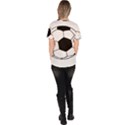 Soccer Lovers Gift Women s V-Neck Scrub Top View4