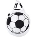 Soccer Lovers Gift Giant Round Zipper Tote View2