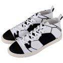 Soccer Lovers Gift Men s Mid-Top Canvas Sneakers View2