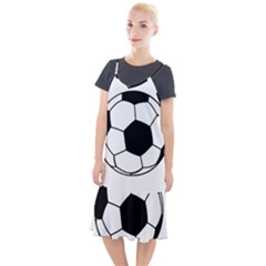 Soccer Lovers Gift Camis Fishtail Dress by ChezDeesTees