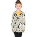 Cute cat seamless pattern Kids  Double Breasted Button Coat View1