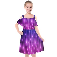 Shiny Stars Kids  Cut Out Shoulders Chiffon Dress by Sparkle