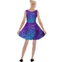 Realistic-night-sky-poster-with-constellations Velvet Skater Dress View2