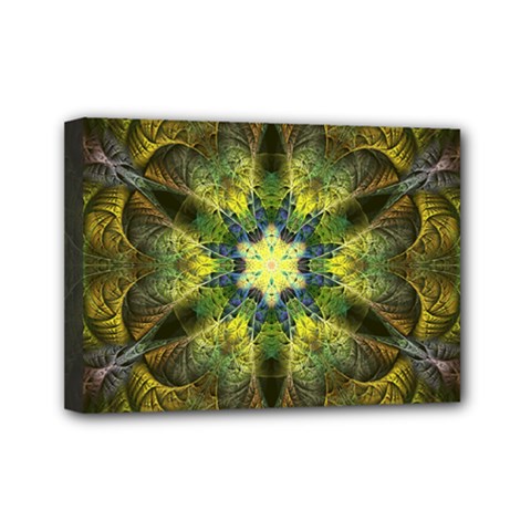 Fractal Fantasy Design Background Mini Canvas 7  X 5  (stretched) by Vaneshart