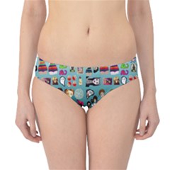 Kawaiicollagepattern2 Hipster Bikini Bottoms by snowwhitegirl