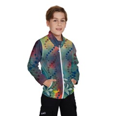 Flower Dna Kids  Windbreaker by RobLilly