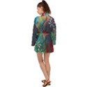 Flower Dna Long Sleeve Kimono View2