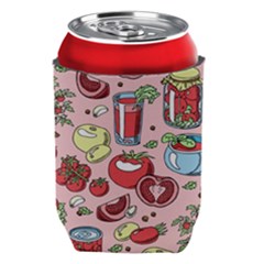 Tomato Seamless Pattern Juicy Tomatoes Food Sauce Ketchup Soup Paste With Fresh Red Vegetables Can Holder by BangZart