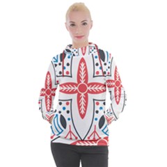 Motif Women s Hooded Pullover by Sobalvarro