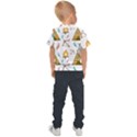 Cute cartoon native american seamless pattern Kids  Sports Tee View2