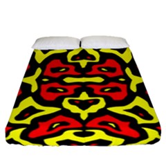 Rby-166 2 Fitted Sheet (queen Size) by ArtworkByPatrick