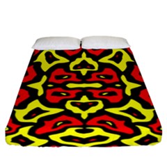 Rby-166 2 Fitted Sheet (california King Size) by ArtworkByPatrick