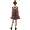 Animal Skin - Panther Or Giraffe - Africa And Savanna Kids  Cross Back Dress View2