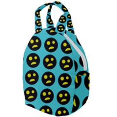 005 - Ugly Smiley With Horror Face - Scary Smiley Travel Backpacks by DinzDas