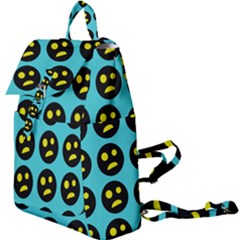 005 - Ugly Smiley With Horror Face - Scary Smiley Buckle Everyday Backpack by DinzDas