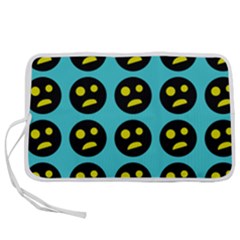 005 - Ugly Smiley With Horror Face - Scary Smiley Pen Storage Case (l) by DinzDas