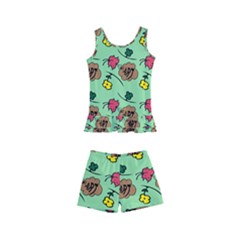 Lady Bug Fart - Nature And Insects Kids  Boyleg Swimsuit by DinzDas